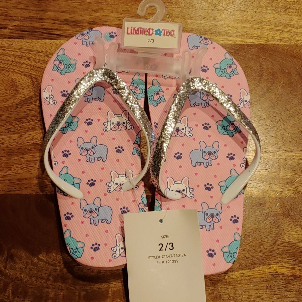 NWT 2 for $15 Limited Puppies w/ Sparkly Strap